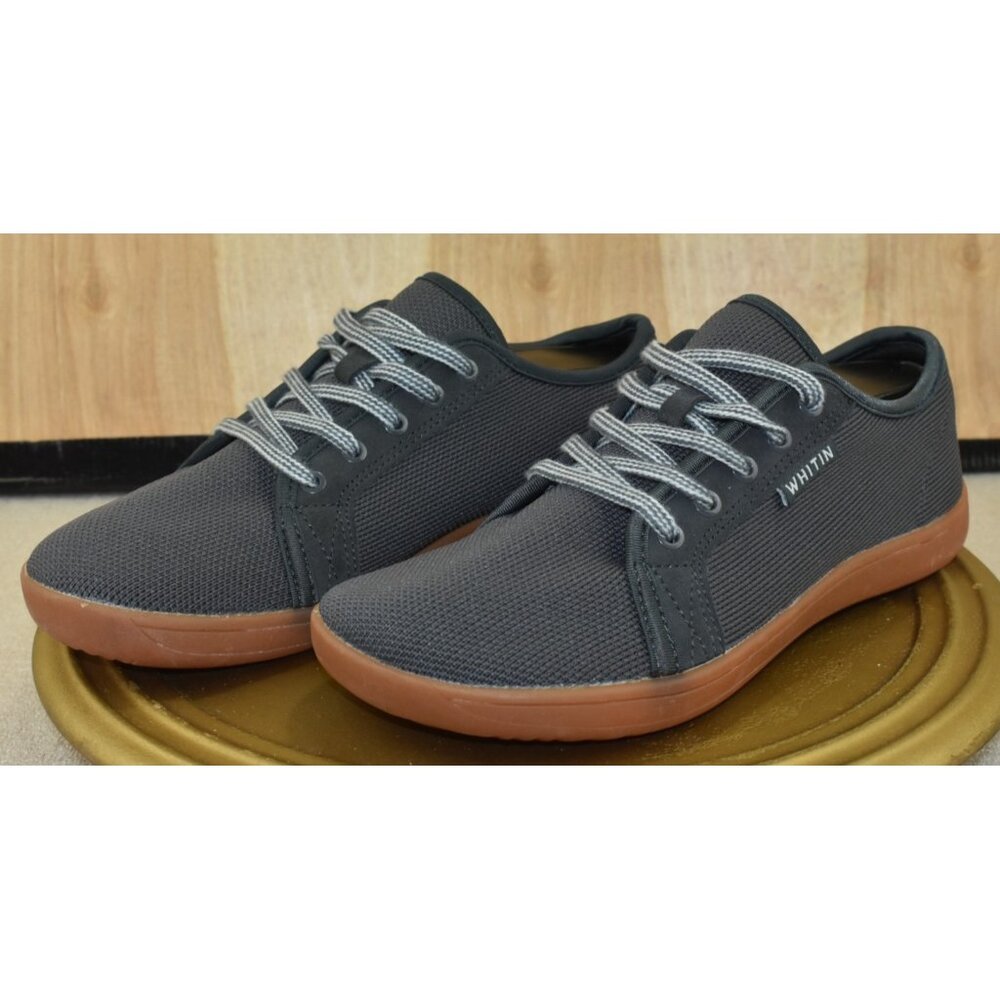 Whitin Minimalist Barefoot Sneaker Mens Shoes Size 7.5 Wide Gray Zero Drop EU 43